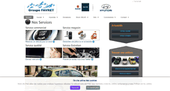 Desktop Screenshot of groupe-favret.com
